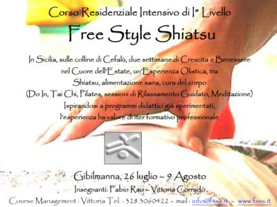 Corso intensivo shiatsu 1° livello a Cefalù (Palermo)