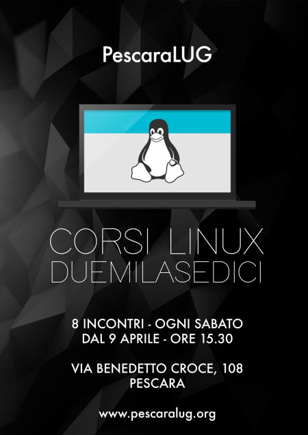 Corsi Linux Pescara 2016