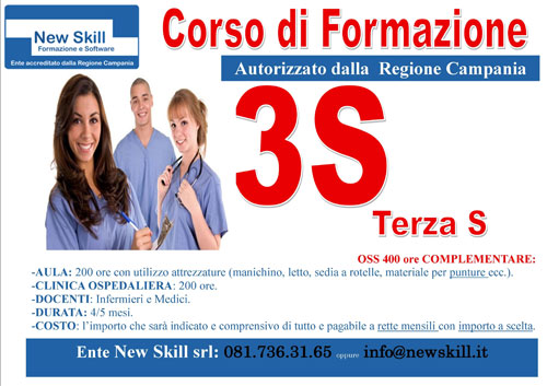 Corso OSSS Napoli autorizzato Regione Campania