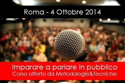 Corso Public Speaking Roma