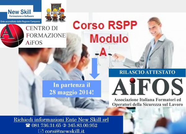 Corso RSPP Modulo A Napoli