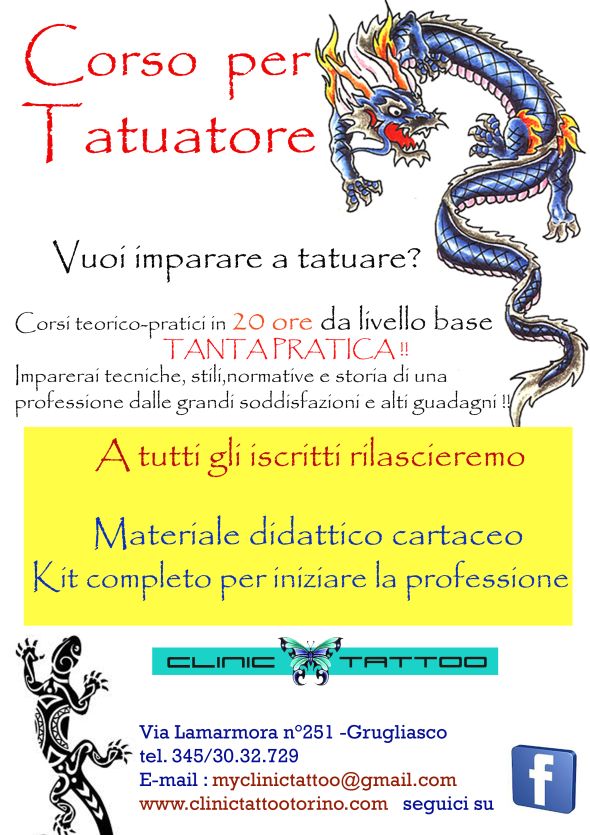 Corso Tatuatore Torino